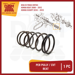 Per Cvt Beat (PSP) Spring Scondary Pir Pully Puli Secondary Cvt 1000 Rpm Matic Honda Beat Old Karbu