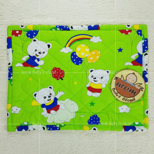 Nệm cho bé sơ sinh và trẻ nhỏ 62x82cm tấm lót nôi chần gòn Cotton Thắng Lợi họa tiết họa hình đáng yêu_Urombaby