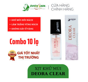 Xịt Khử Mùi Hôi Nách Deora Clear Quyên Lara Chính Hãng 50ml