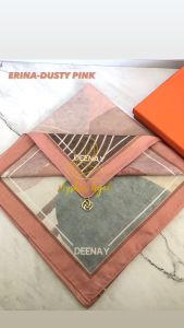 SKYSHOP HIJAB ERINA SERIES BY DEENAY SIZE 115 X115CM BAHAN VOAL KERUDUNG SEGIEMPAT MURAH PREMIUM