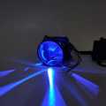 Lampu Utama BILED  ZE65 Original IBRIGHT 2,5inc Blue Lens Dengan Devil eye Full Aluminium Waterproof. 