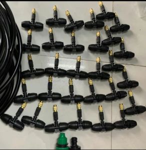 Bộ Phun Sương Béc Bằng Đồng Tưới Cây Làm Mát Cho Mọi Nhà.