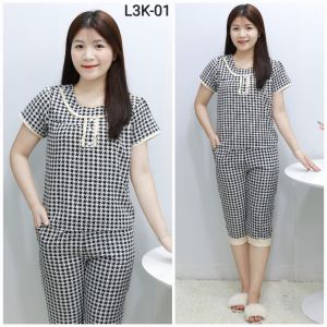 Đồ bộ nữ [BunnySky] quần áo bộ mẫu lửng mềm mát