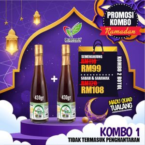 PROMO JUALAN RAMADAN 1445H Madu Quad Tualang Madu Asli MURAH Diskaun Mewah