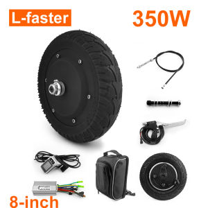 36V 350W 200x50 Brushless Hub Motor Wheel Kit For 8 Inch Drum Brake Wheel scooter