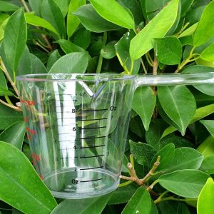 ถ้วยตวงใสPSขนาด 250 CC.มีด้ามจับ