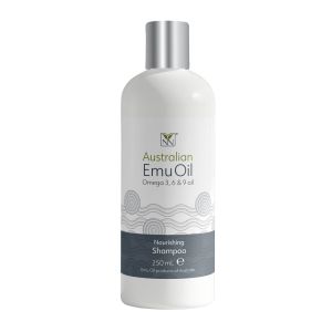 Australia Natural Nourishing Shampoo with Organic Emu Oil Essential Oil for Itchy Eczema Dry Sensitive Scalp by Y-Not Natural (250ml)