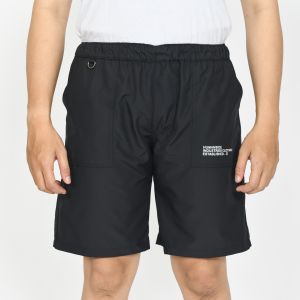 HUMANSIDE - Celana Pendek Nylon Parasut Fatigue Black/Hitam
