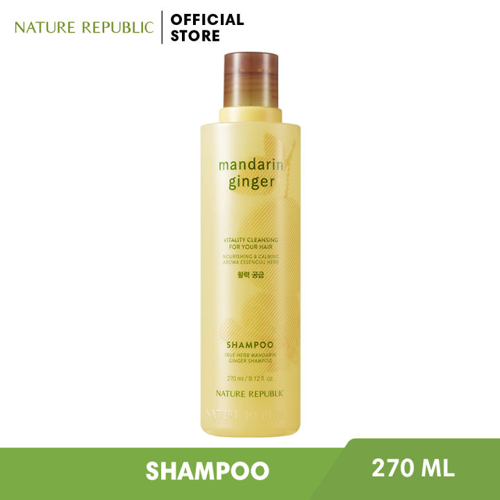 NATURE REPUBLIC TRUE HERB MANDARIN GINGER SHAMPOO Lazada PH