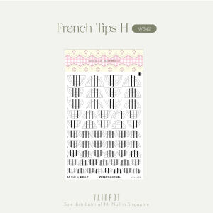 【Vainpot-SG】MR NAIL Nail Art Stencils Stickers