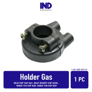 Holder Gas 2 Kabel Beat Sporty FI eSP K25G Pop Vario 125 150 eSP LED New 2015-2018 Mangkok Mangkuk Rumah Pipa