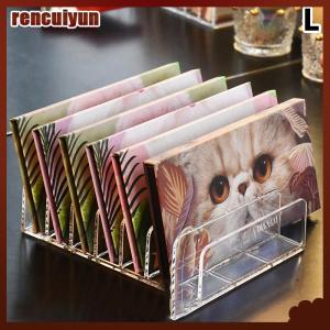 rencuiyun กล่องเก็บเครื่องสำอางชั้นวางอุปกรณ์แต่งหน้าลิ้นชักจัดระเบียบพาเลทอายแชโดว์ขนาดกะทัดรัดทำจากอะคริลิค