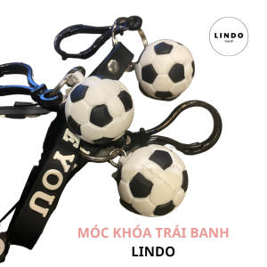 Móc Khóa Trái Banh LINDO Quà Tặng Đáng Yêu Móc Khóa Dễ Thương Xinh Xắn Treo Balo Cặp
