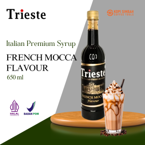 Syrup Trieste Rasa French Mocca Sirup Minuman Mocktail Kopi Bartender