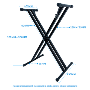 Digital Piano keyboard stand and foldable digital piano keyboard bench stool adjustable