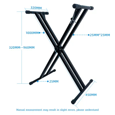 Digital Piano Keyboard Stand Foldable Keyboard Bench Stool