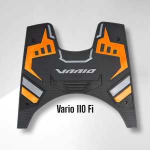 KM272 Karpet Motor Vario 110 fi Led Tahun 2013 - 2020 Bahan Karet Tebal