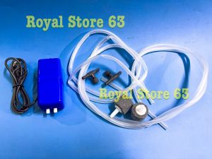 Máy Sủi Oxy Bể Cá Cảnh Bằng USB 2 Vòi (Tặng Kèm Dây Và Sủi)