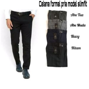 celana bahan slimfit/celana bahan kantor/celana bahan slimfit pria/celana kantor
