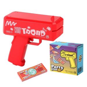 Delicate Distribution Guns Unique Play Money Sprayers Handheld Money Sprayers for Parties and Entertainment