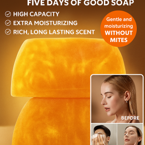 Handmade Perfume Essential Oil Soap Amino Acid Soap Long-Lasting Fragrance Soap Gold Essential Oil Soap Natural Essential Oil Soap 手工黄金精油皂