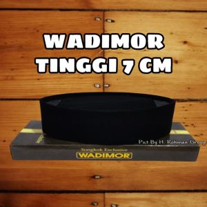 Peci Wadimor Tinggi 7 cm Bahan Premium Motif AC Halus Dan Tebal