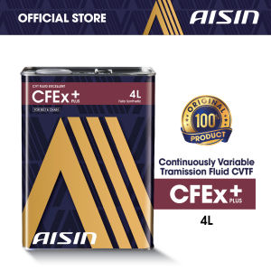 AISIN Fully Synthetic Continuously Variable Transmission Fluid CVTF CFEx+ 4Litre Steel