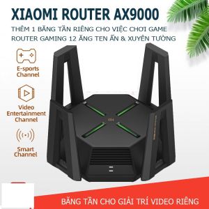 Router Wifi Gaming Xiaomi BE10000 kết nối 1000 thiết bị
