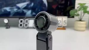 2025 Handheld Fan Outdoor Hanging Neck Ice Pack High Speed Violence Foldable Handheld Fan usb Refrigeration2025 型手持风扇 室外悬挂式颈部冰袋 高速强力 折叠式手持风扇 USB 冷却功能。。。