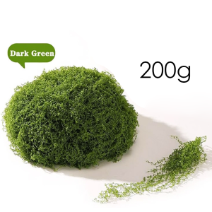 200g Artificial Moss Simulation Lawn Grass Garden Fake Turf For Home Decor Wall DIY Flower Material