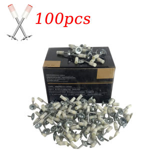 300PCS Steel Nail Gun Mini Rivet Gun Bullet Nail Gun Concrete Fire Nail Gun Round Nails for Gun Rivet Ceiling Repair