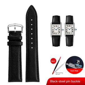 16mm 17mm 19mm 20mm 22mm 23mm cho xe tăng Cartier Phải London Solo Dây đeo đồng hồ bằng da bò Tháo lắp nhanh Khóa ghim gấp2026