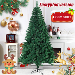 【24 hour shipping】christmas tree eco-friendly pvc simulation design safe and stable dont lose powder artificial pine tree pvc mas trees christmas decor hiasan krismas pokok krismas 圣诞树