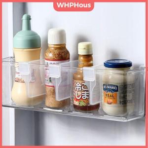 WP💓💛💖 10 Pcs Refrigerator Partition Board Storage Retractable Plastic Divider Adjustable Partition Splint Kitchen Bottle Can Organizer