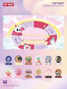 POPMART Romantic ring Series v4 Figures skullpanda dimoo molly blind action figure collection decorative gift toy doll
