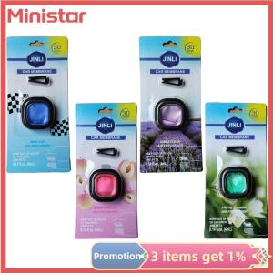 Ministar Long-Lasting Car Air Freshener Vent Clip Essential Oil Scented Odor Eliminator 0.14oz Alcohol-Free Fragrance For Fresh Car Smell