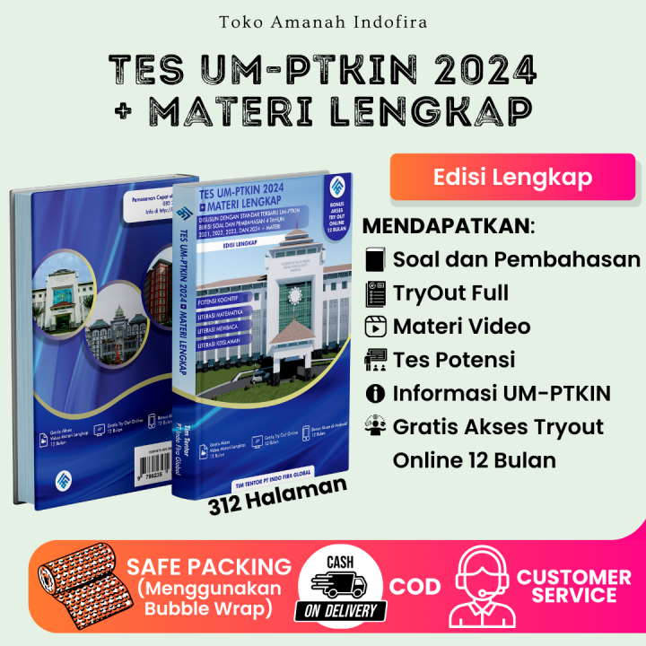 Versi Baru TES UM-PTKIN + MATERI LENGKAP (Edisi Lengkap + Gratis Akses ...