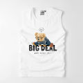 Áo ba lỗ nam Rich Kids Store Tank Top nam nữ kiểu lót form rộng sát nách co giãn mềm mịn tập gym mẫu 07 - 12. 