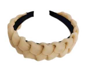 Harga Grosir - Bando Kepang Wanita / Bando Kepang Satin Korea Scrunchie / Headband Bandana Polos