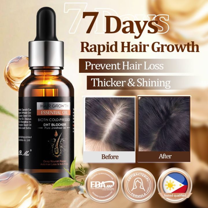 Hair Growth Essential Oil Biotin And Hair Growth Shampoo AntiHair Loss