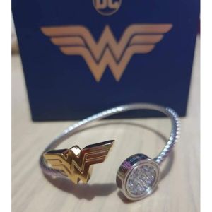 Gelang Kesehatan Wonder Woman di lapisi emas 18k 100% Original Uk. L (Baru & Segel)