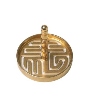 LRB81 Retro Vivid Durable Fragrance Tuo Incense Accessories Classical High-quality Pressing Incense Incense Road Tools Incense Seal Incense Mold Fragrant Seal Script
