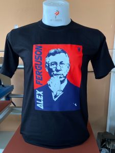 เสื้อยืด เซอร์อเล็กซ์ เฟอร์กูสัน ผ้าCotton100% Comb No.30 สกรีนใหม่ทุกตัว จัดส่งทุกวัน