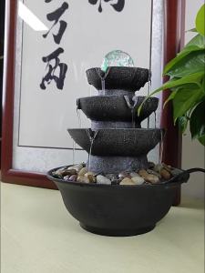 Feng Shui Wealth Ball from All Directions Feng Shui Wheel for Attracting Wealth Circulating Water Opening Ceremony Housewarming Prosperous Home Desktop Ornament