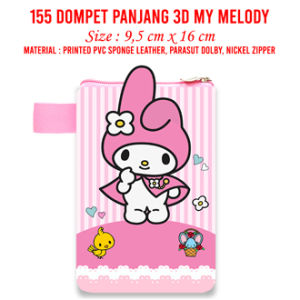 Dompet Tinggi 3D Seri Sanrio Karakter Dompet Anak Dompet Suvenir Gift Hadiah Ultah