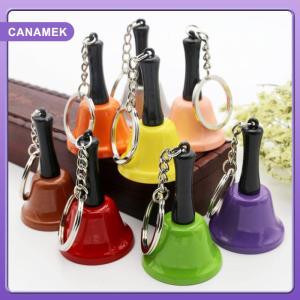 【CANAMEK】 39mm Christmas Hand Bell Santa Claus Jingle Bells Party Supplies Decoration
