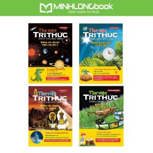 Sách: Combo Thư viện Tri Thức Dành Cho Học Sinh ( Hộp 4 Cuốn)