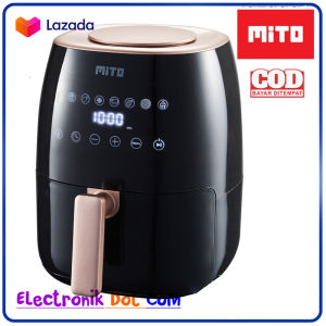 MITO Digital Air Fryer AF 2 Kapasitas 3 Liter Fungsi 8IN1 Touch Screen
