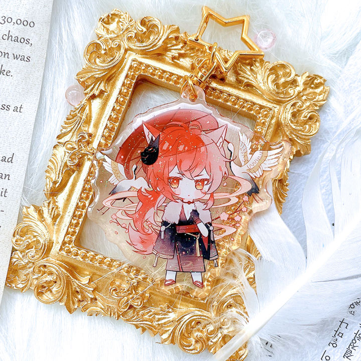 Genshin Impact Key Chain Kimono Doujin Original Kaedehara Kazuha Baal ...