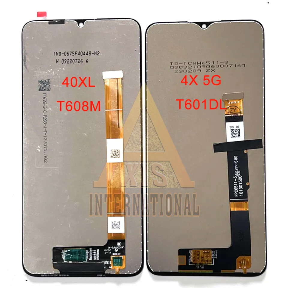 Original For TCL 40 XL 40XL LCD T608M Screen Display Touch Panel